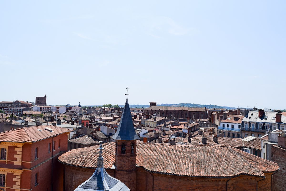 View From Roof Of Galeries Lafayette Toulouse