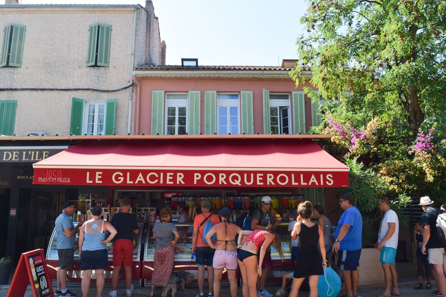 Le Glacier Porquerollais, Ile De Porquerolles, France