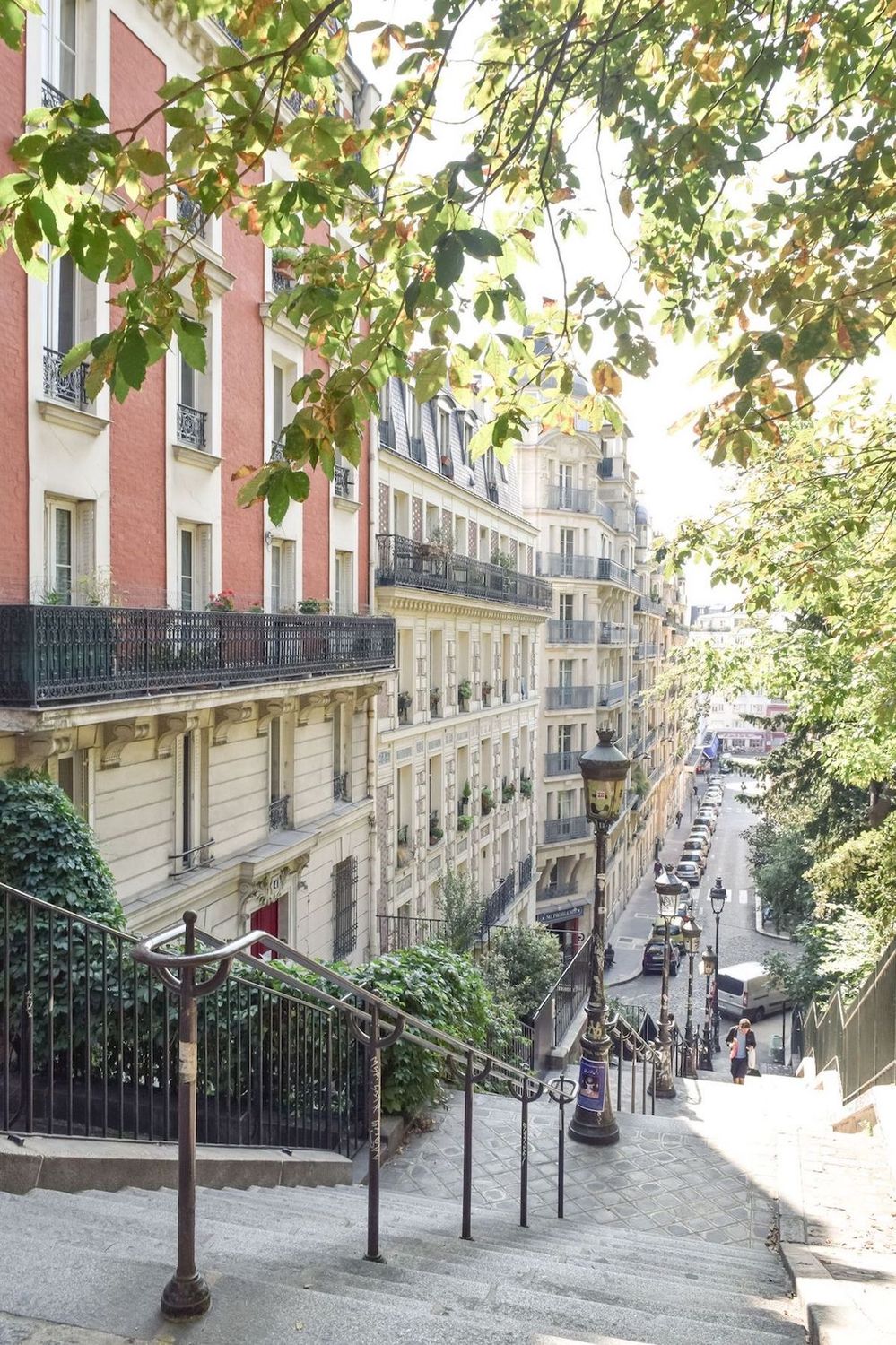 Montmartre Paris stairs