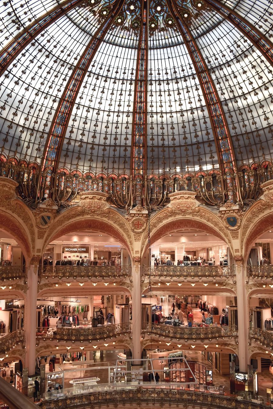 Louis Vuitton Paris Galeries Lafayette Store, France