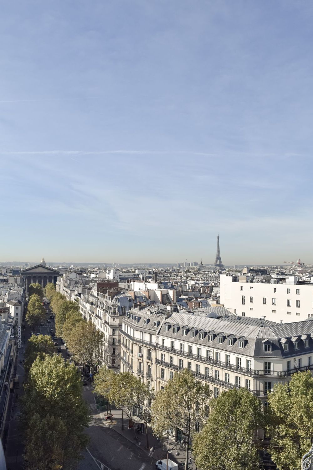 Best Views in Paris? Le Printemps Paris, Where you can see the Eiffel Tower!