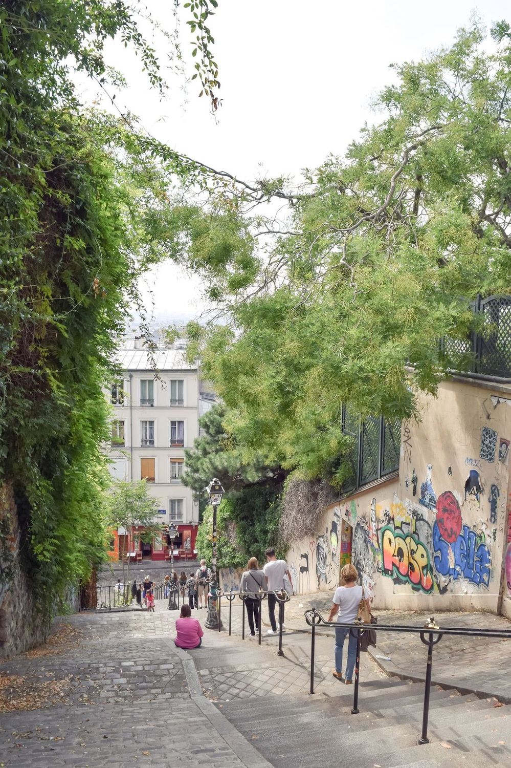 Montmartre Stairs, Paris