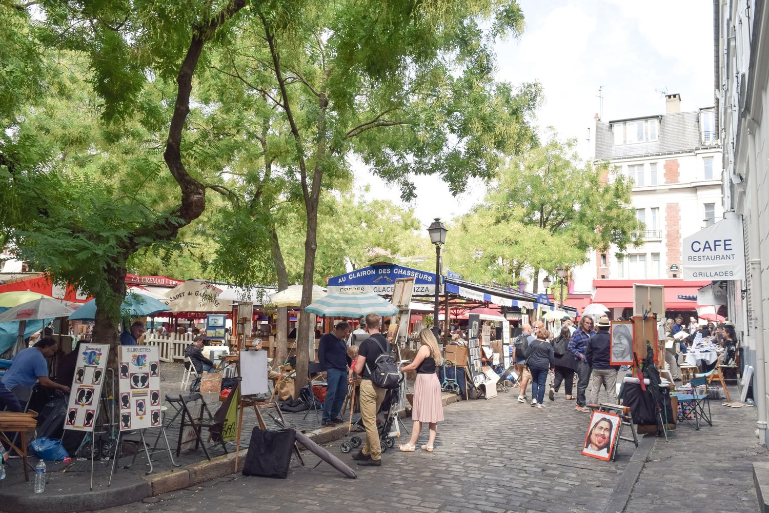 Place Du Tertre, Montmartre, Paris