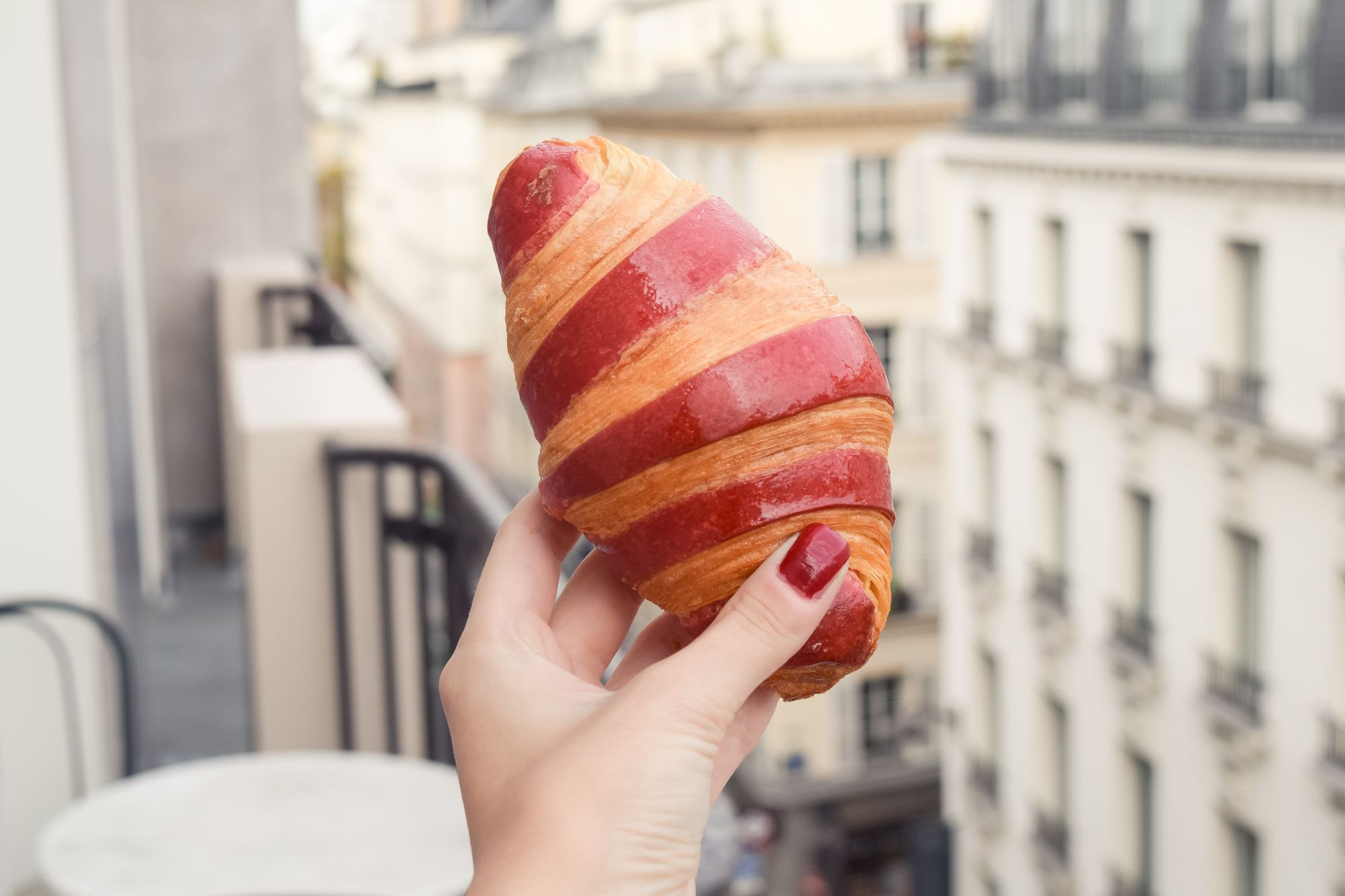 Croissant A La Framboise – French Pastries to Try in Paris