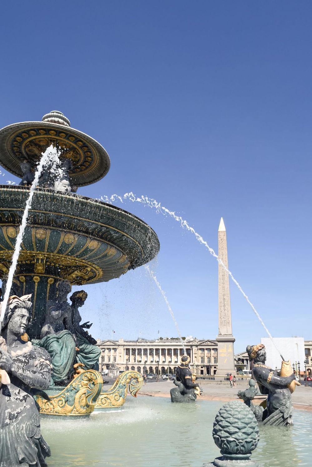 Place De La Concorde Fountains, Paris