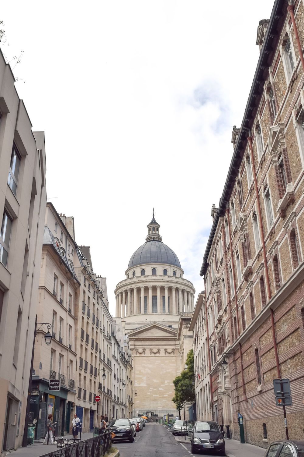 View of the Panthéon from Rue Valette