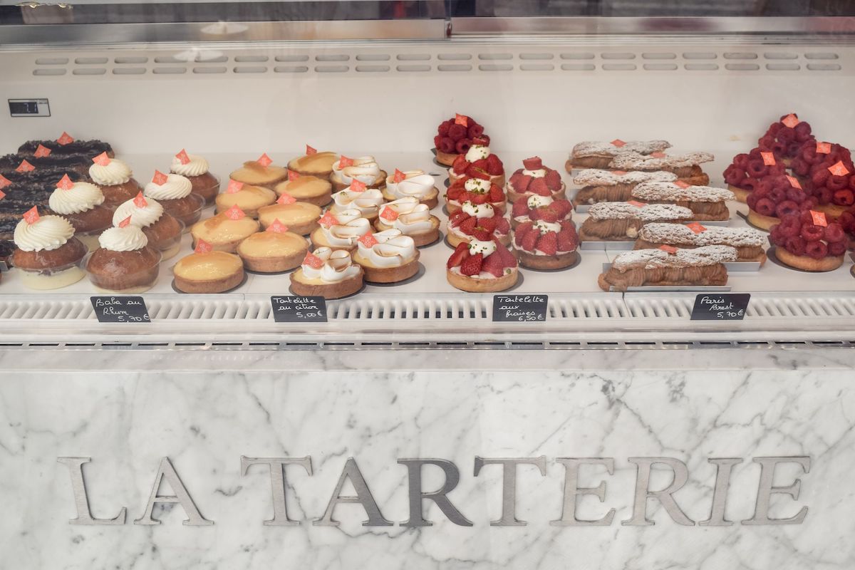 La Tarterie Pastries in Paris