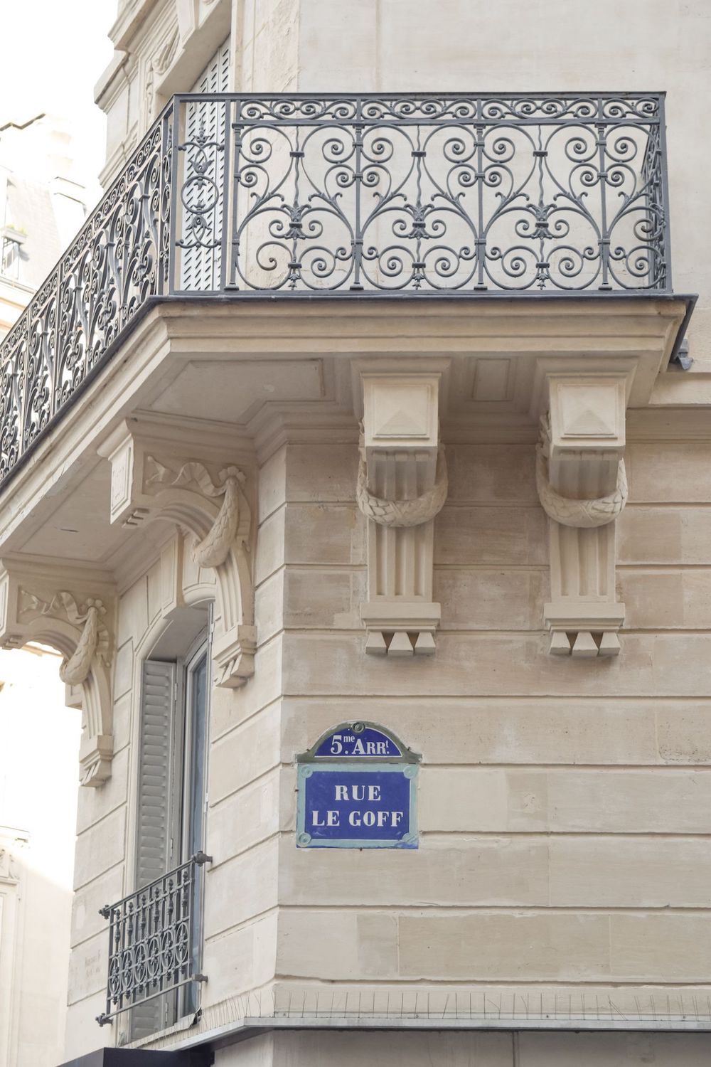 Parisian Street Sign