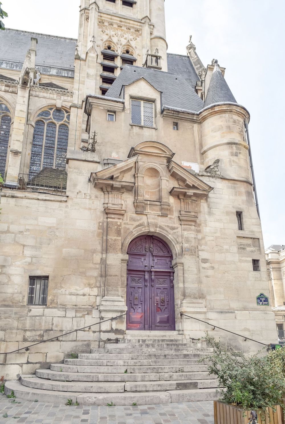 The steps where Midnight in Paris was filmed: Saint-Étienne-du-Mont Church