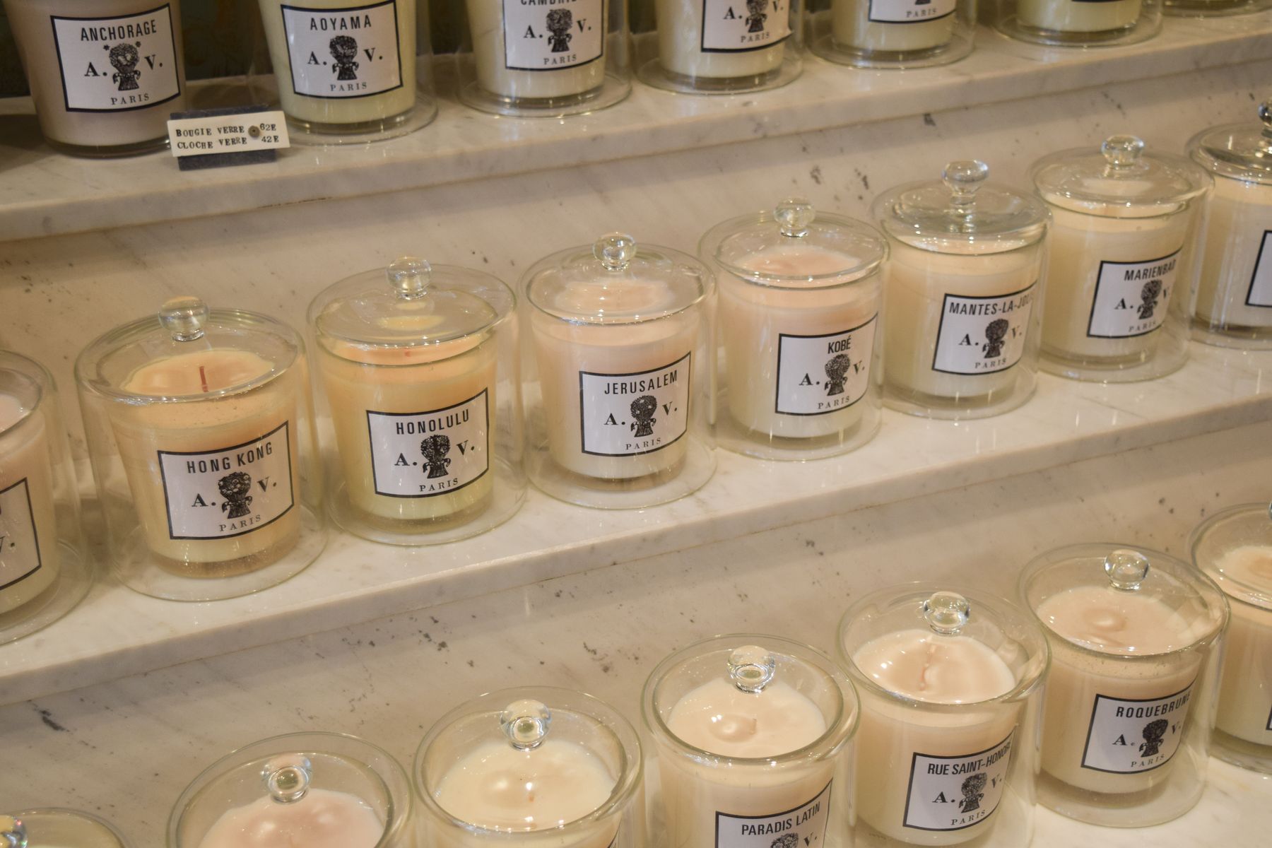 Astier de Villatte Candles, Paris