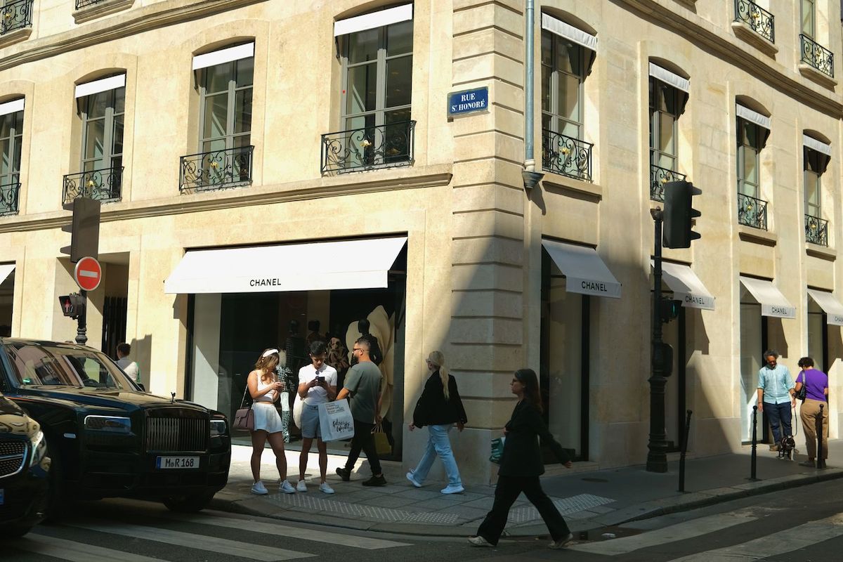 Chanel Rue Saint-Honore Paris France luxury shopping