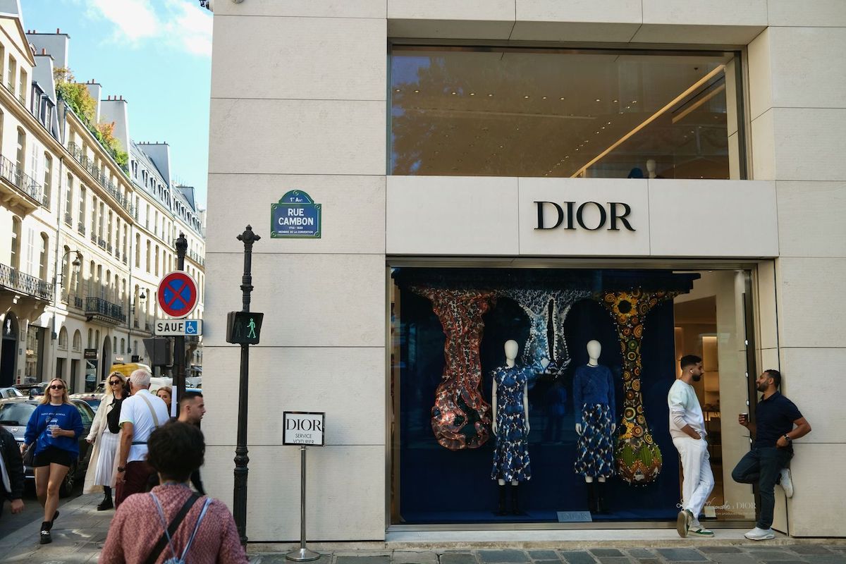 Dior Rue Saint-Honore Paris France luxury shopping