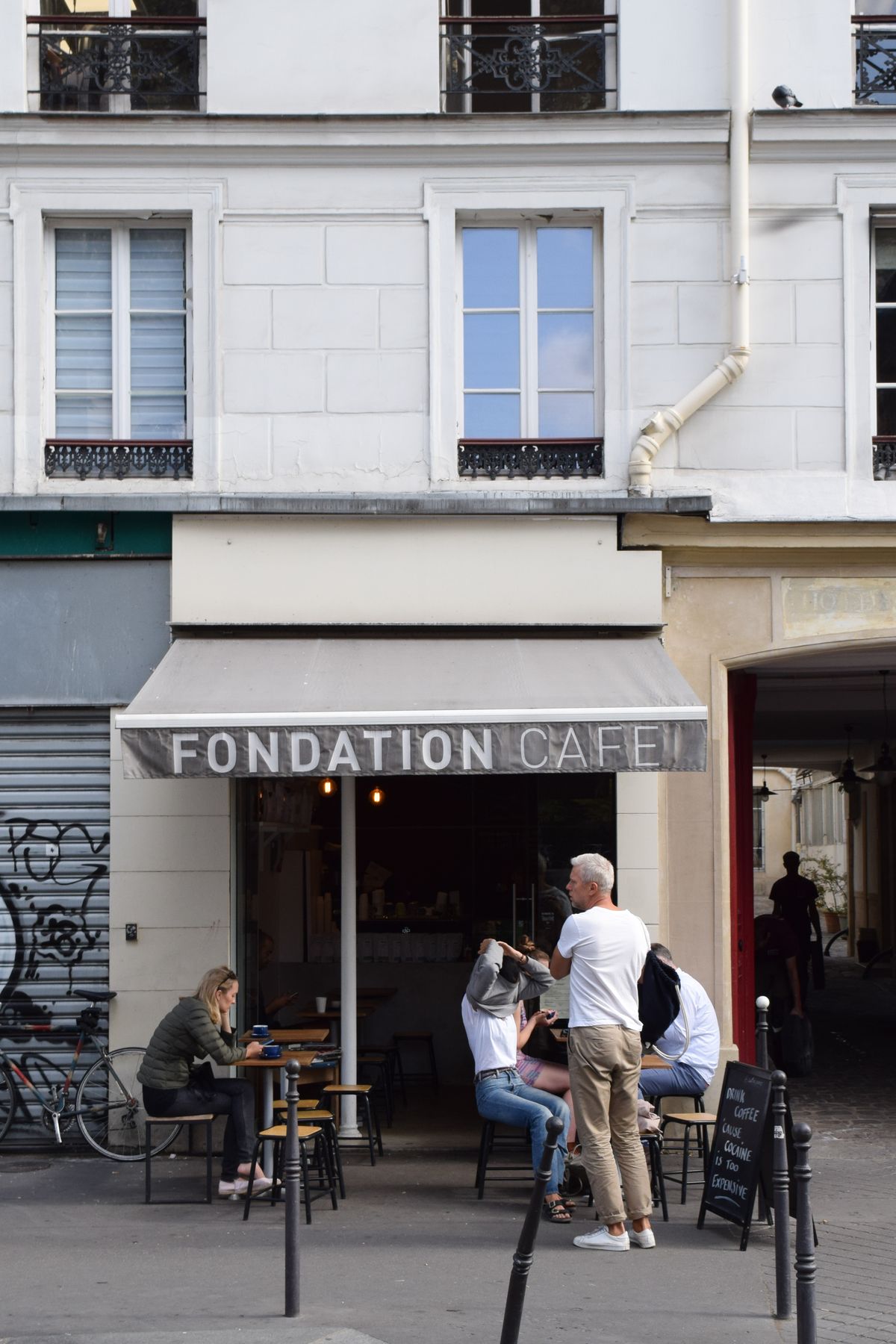 Fondation Cafe, Haut Marais, Paris