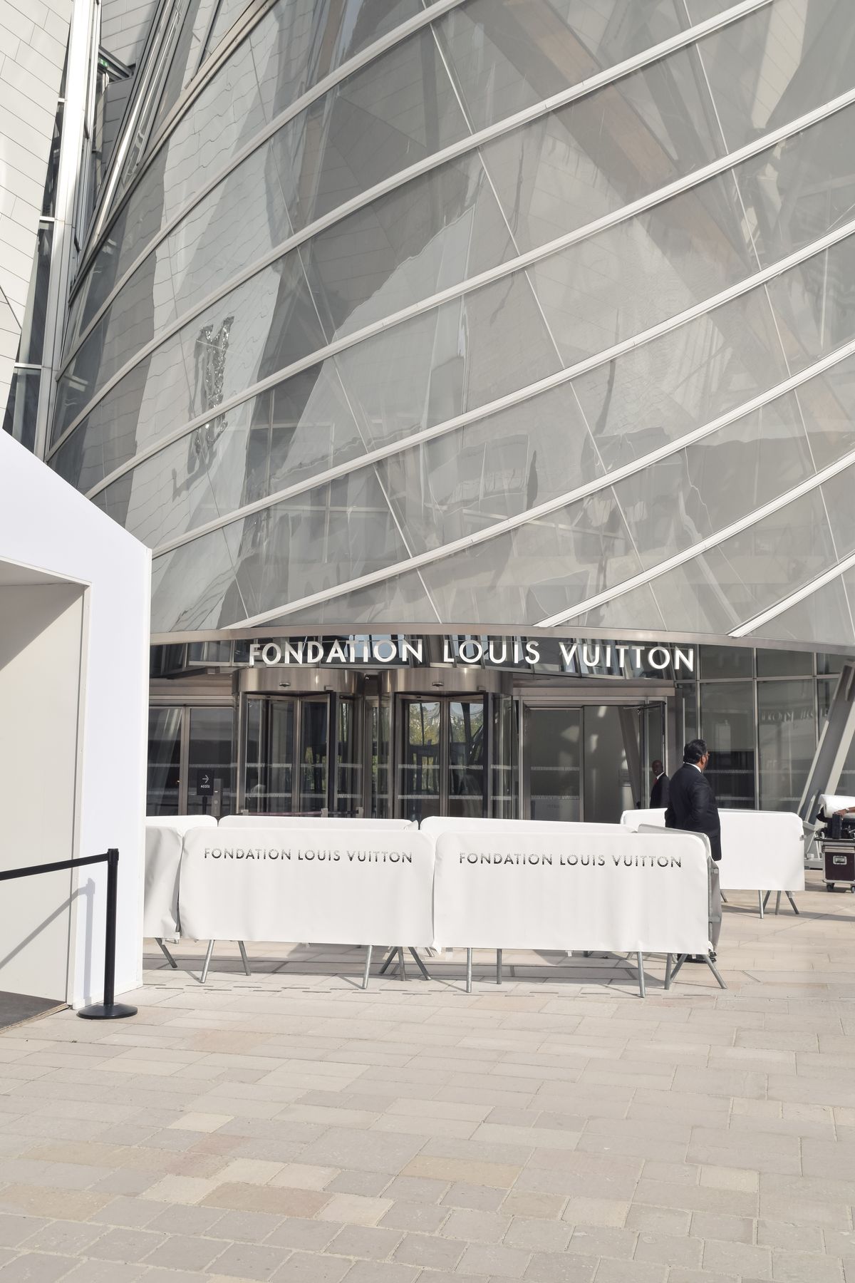 Fondation Louis Vuitton Entrance, Paris, France