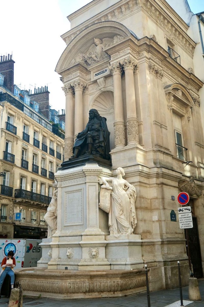 Fontaine Molière: a Paris Monument to the French Playwright
