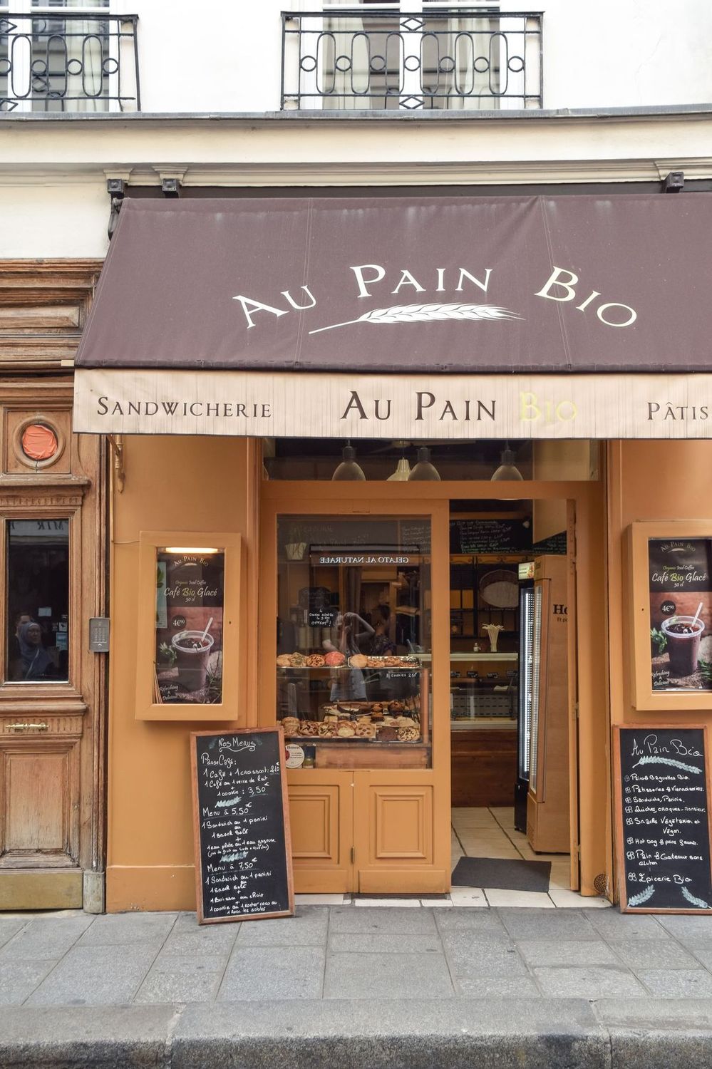 Au Pain Bio, Île Saint-Louis, Paris
