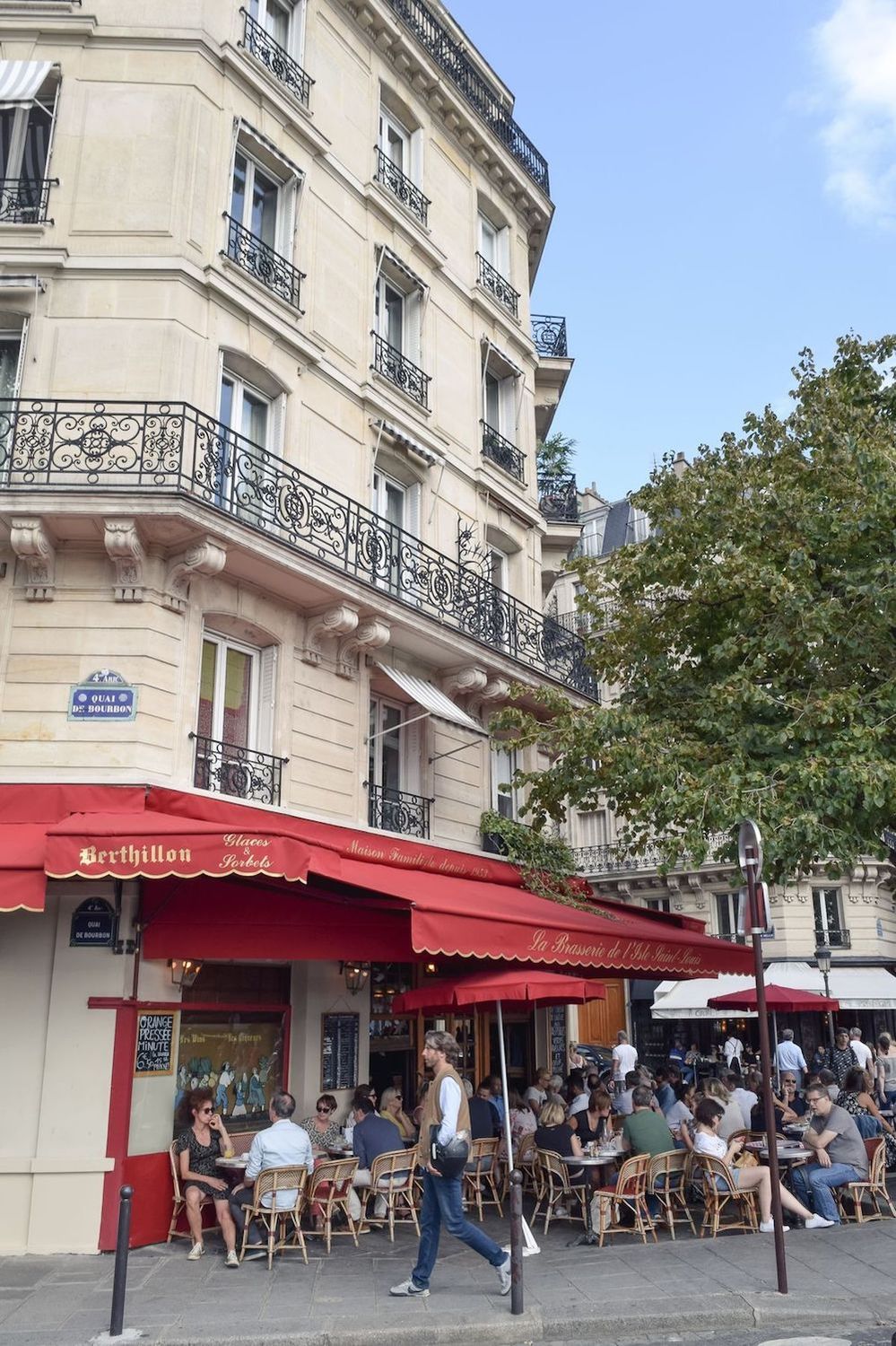 Berthillon Glacier, Île Saint-Louis, Paris