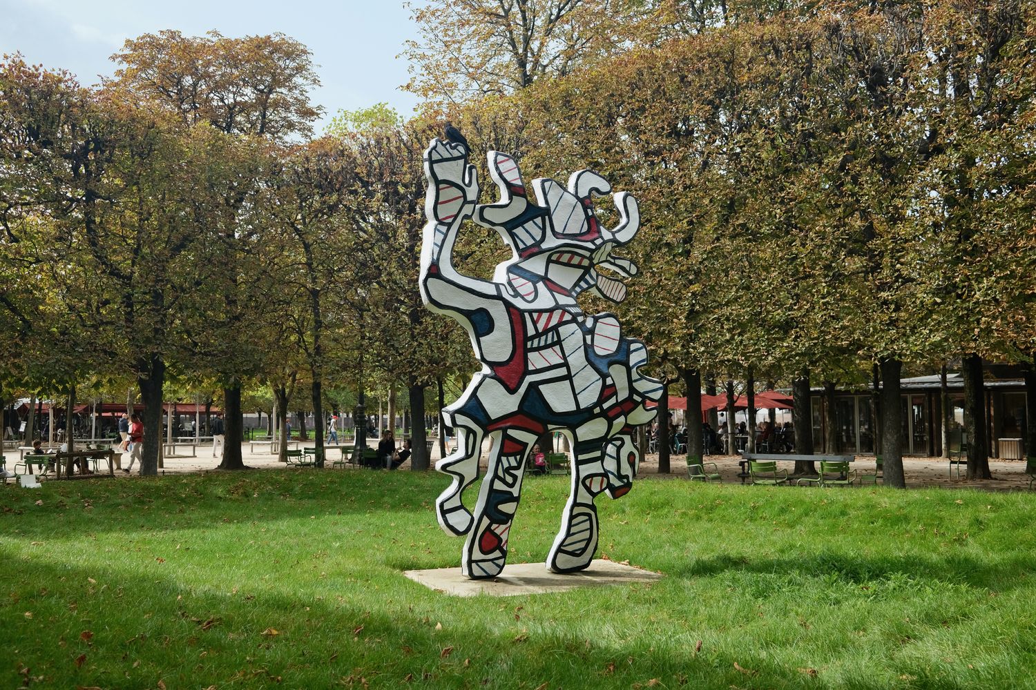 Jardin des Tuileries Jean Dubuffet sculpture Paris_DSCF4432