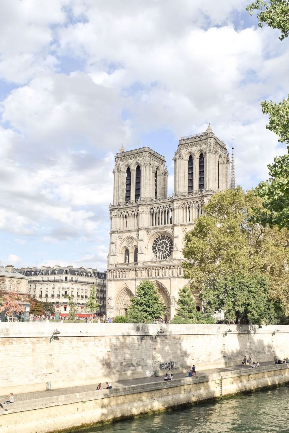 Notre Dame Cathedral in Paris, France