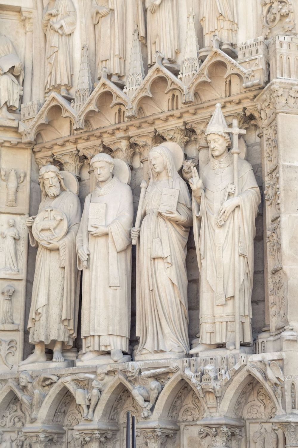 Notre Dame Cathedral in Paris, France