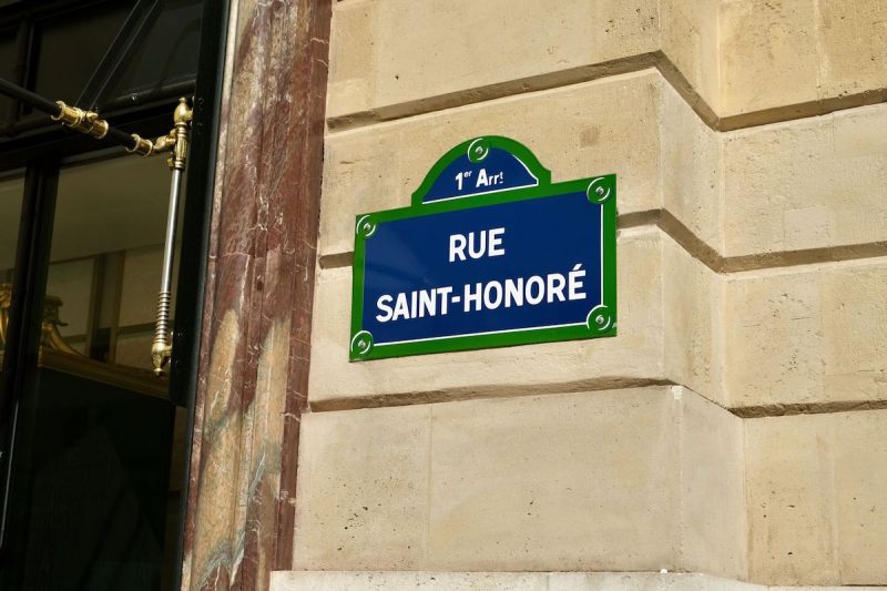 Rue Saint-Honoré: One of the Best Shopping Streets in Paris