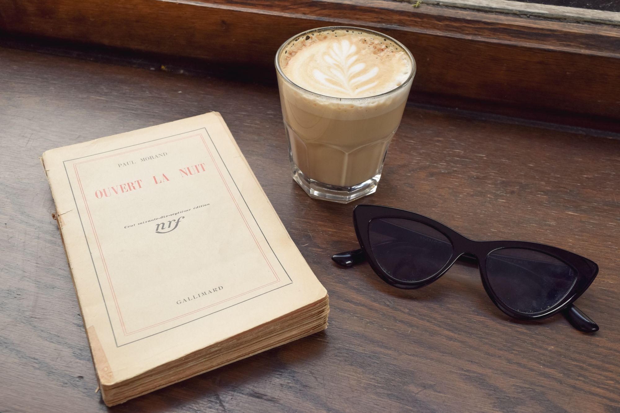 Coffee at the Shakespeare And Company Café, Paris