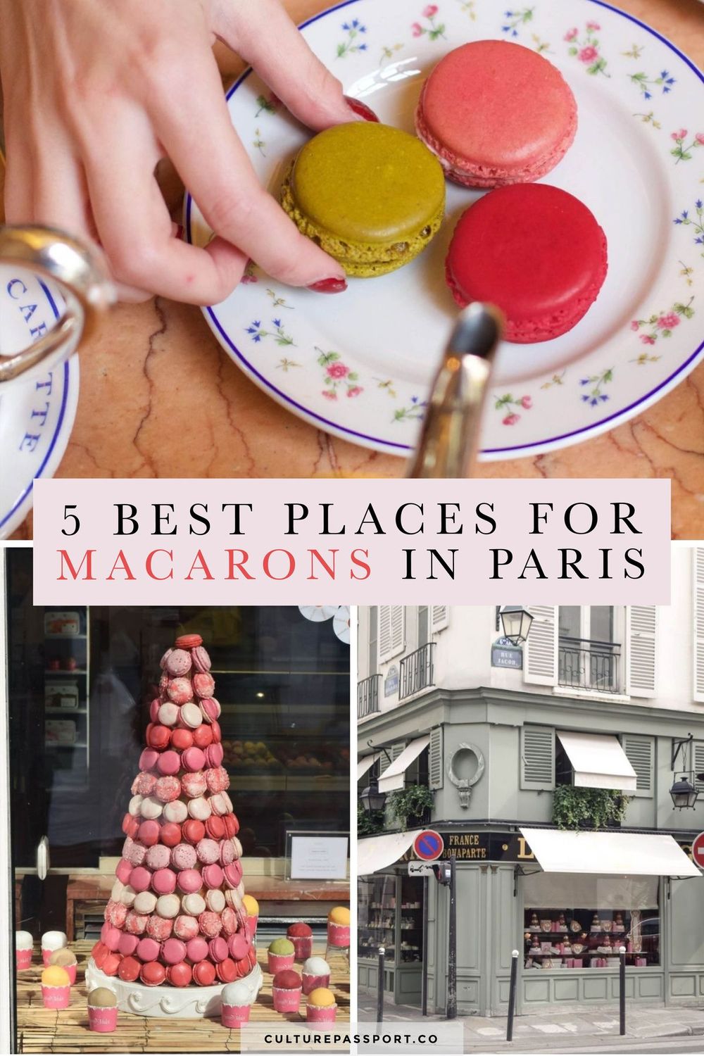 5 Best Places For Macarons In Paris #macarons #paristips #paristravel #parisguide