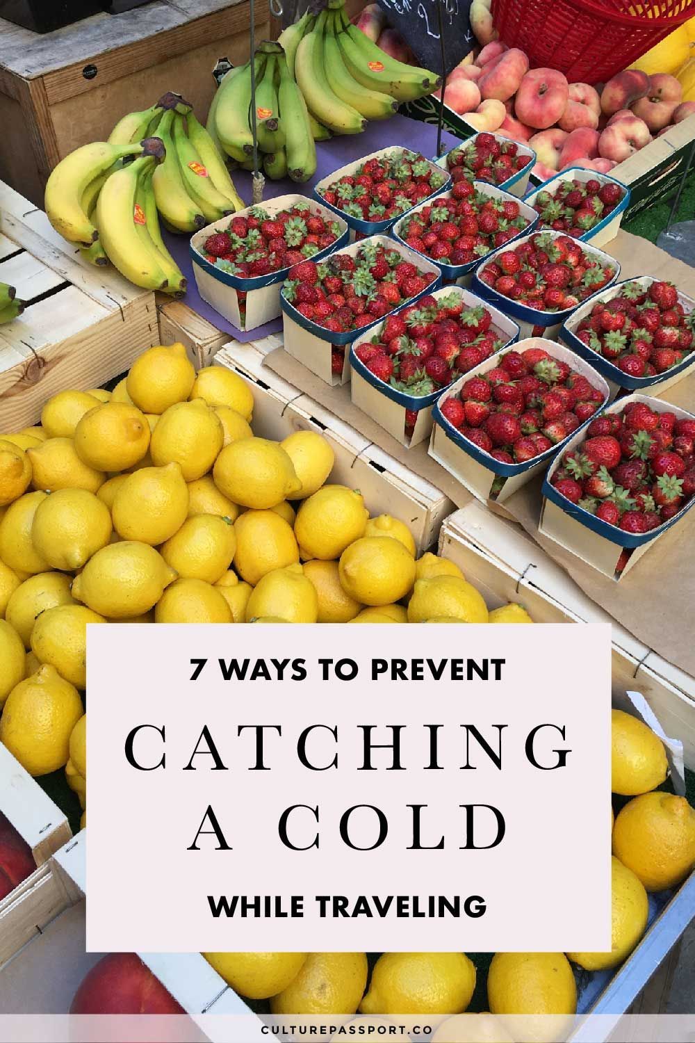 Prevent Catching A Cold While Traveling