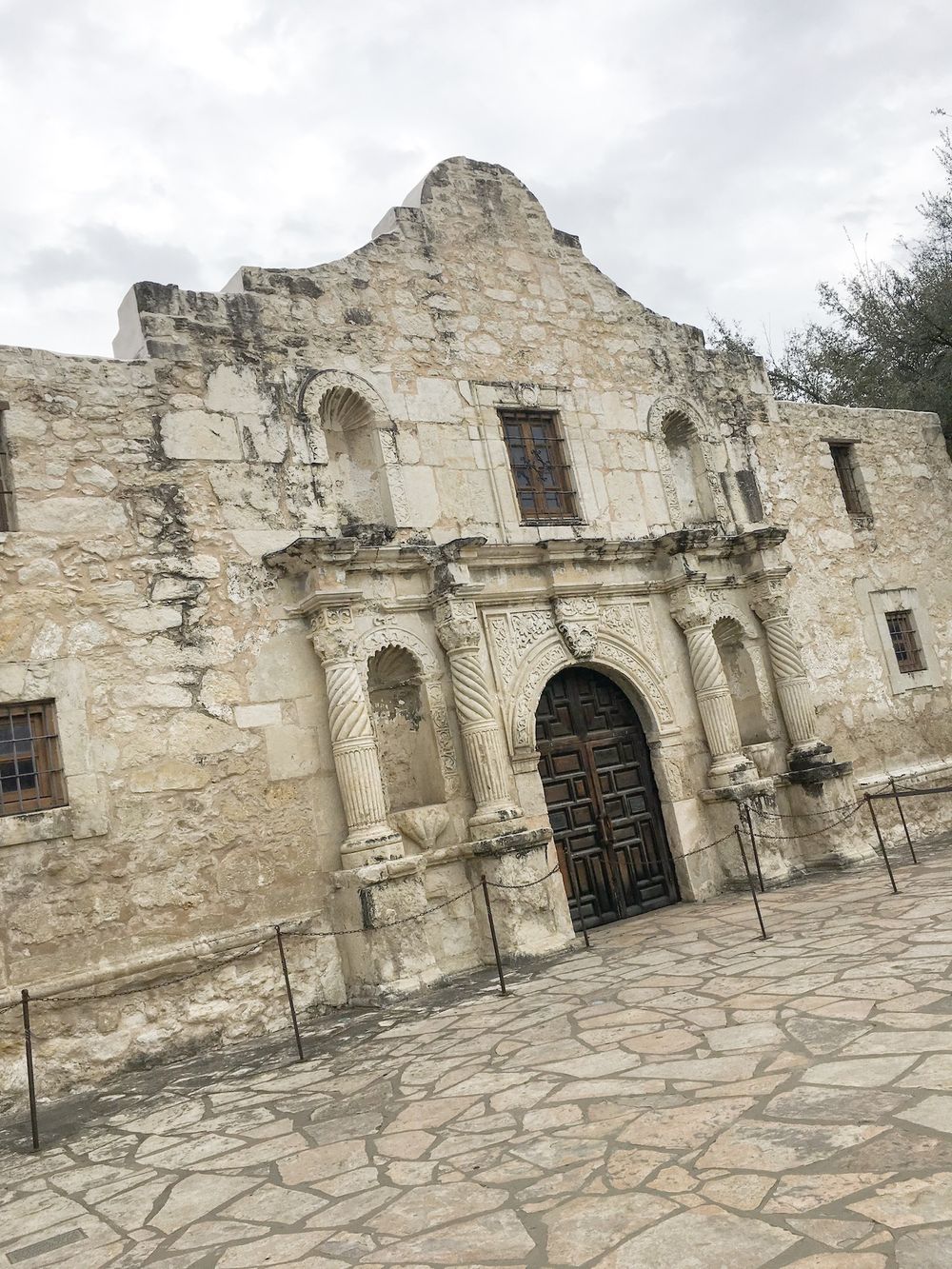 The Alamo in February, San Antonio, Texas