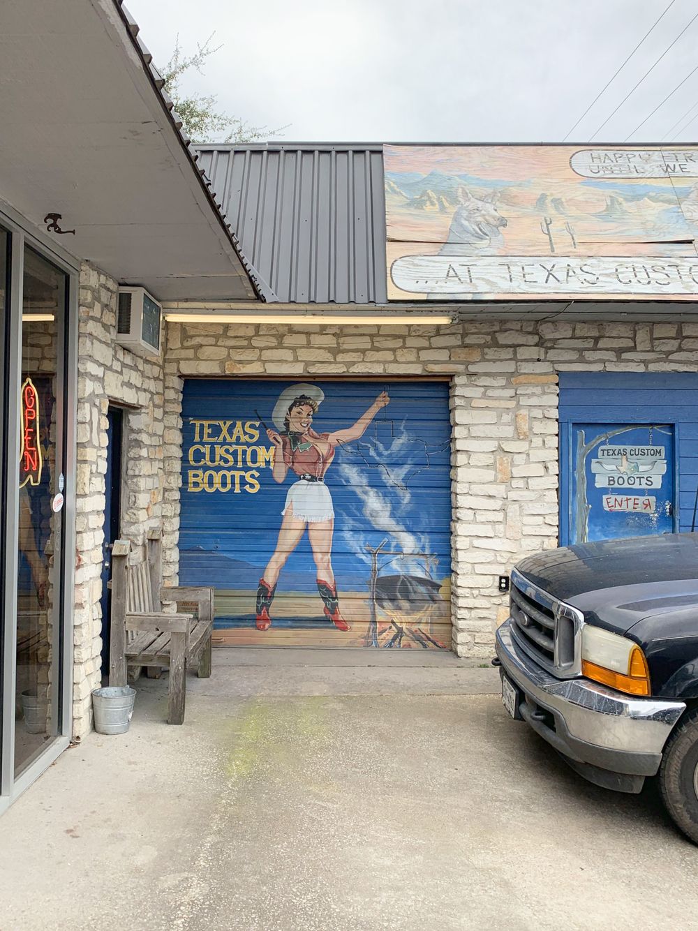 Texas Custom Boots Austin Murals
