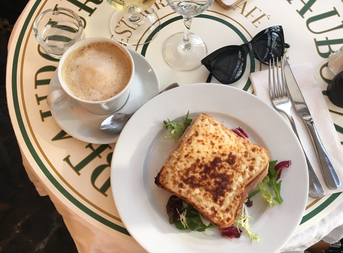 Where To Eat During Winter in Paris - Croque Monsieur