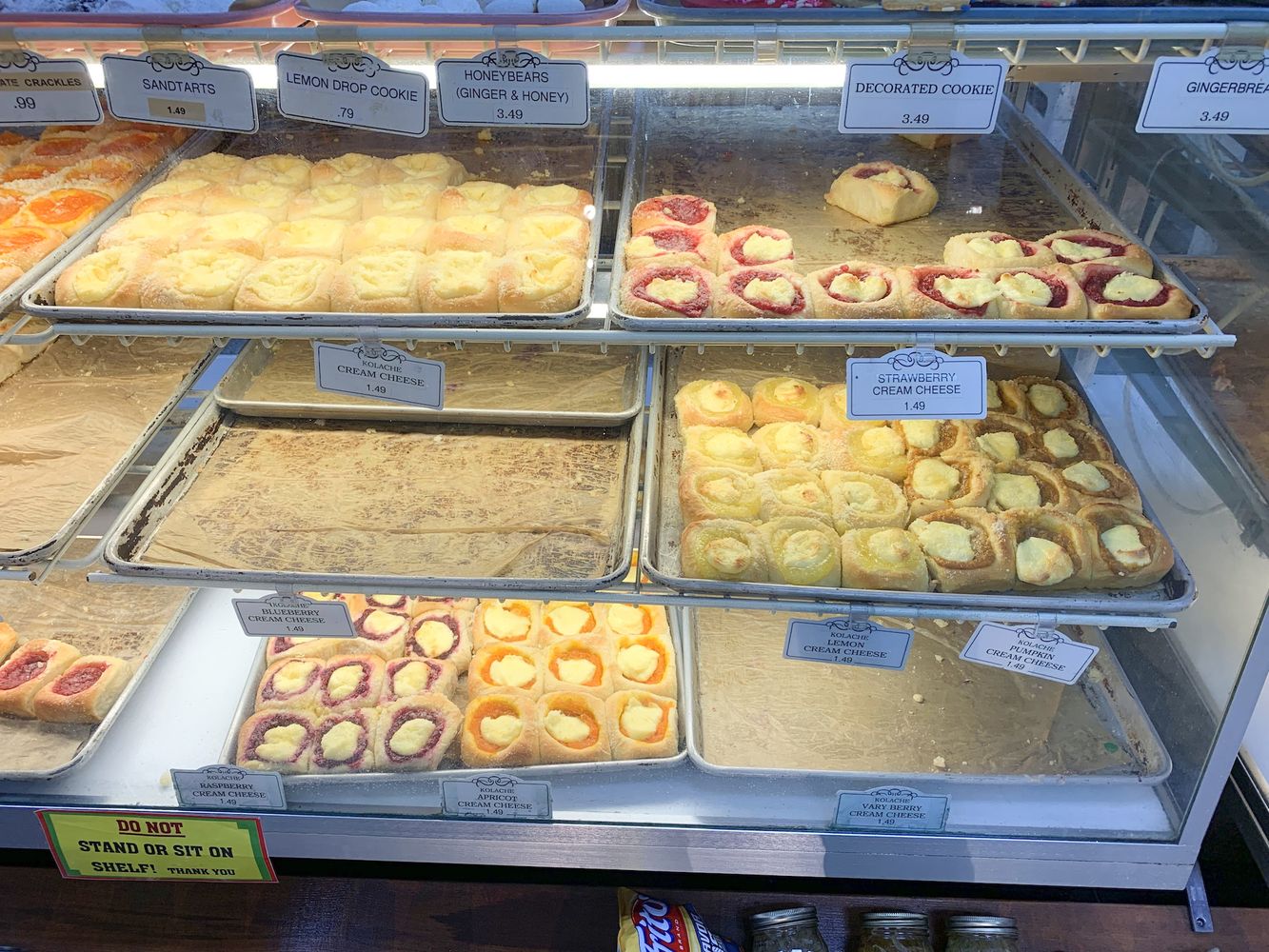 Kolaches at the Czech Stop in West, TX