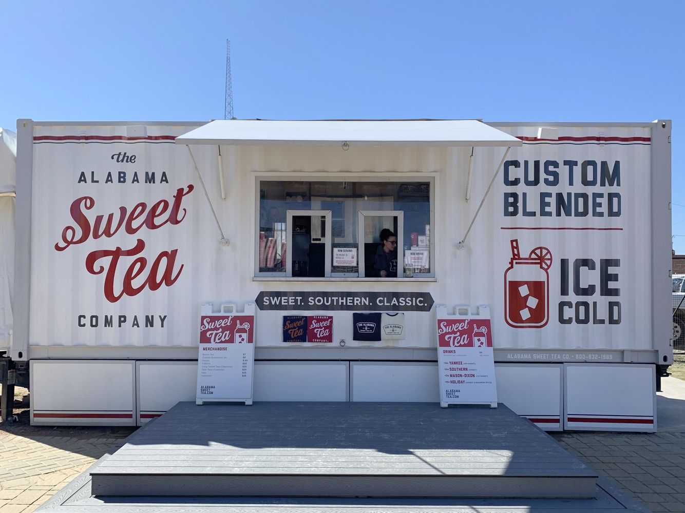 Alabama Sweet Tea Company Food Truck at Magnolia Market