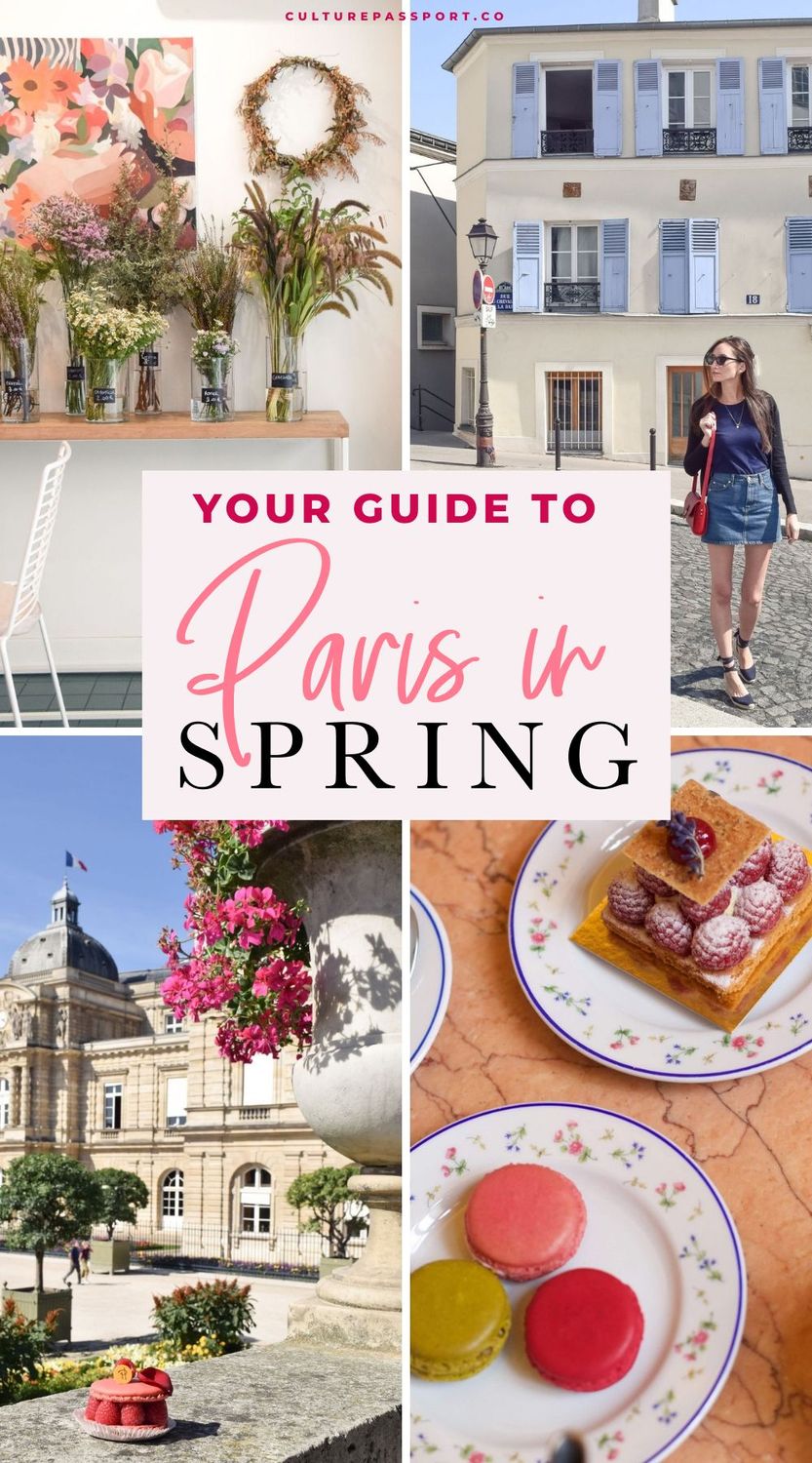 Your Guide To Paris In Spring! Everything you need to know before spending spring in Paris. #parisguide #paristips #springtravel