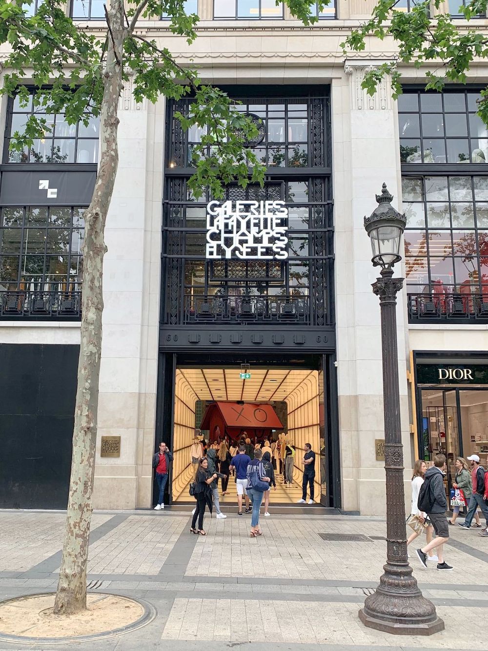 The Newly Opened Galeries Lafayette Champs Elysées in Paris