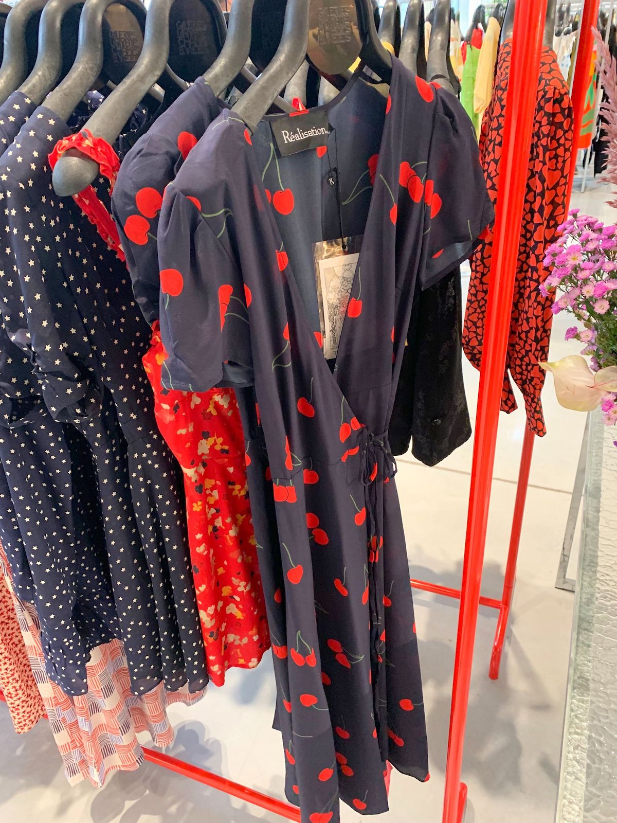 Realisation Par Wrap Dress at Galeries Lafayette Champs Elysées