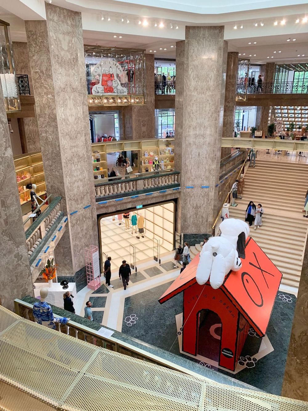 The Newly Opened Galeries Lafayette Champs Elysées in Paris