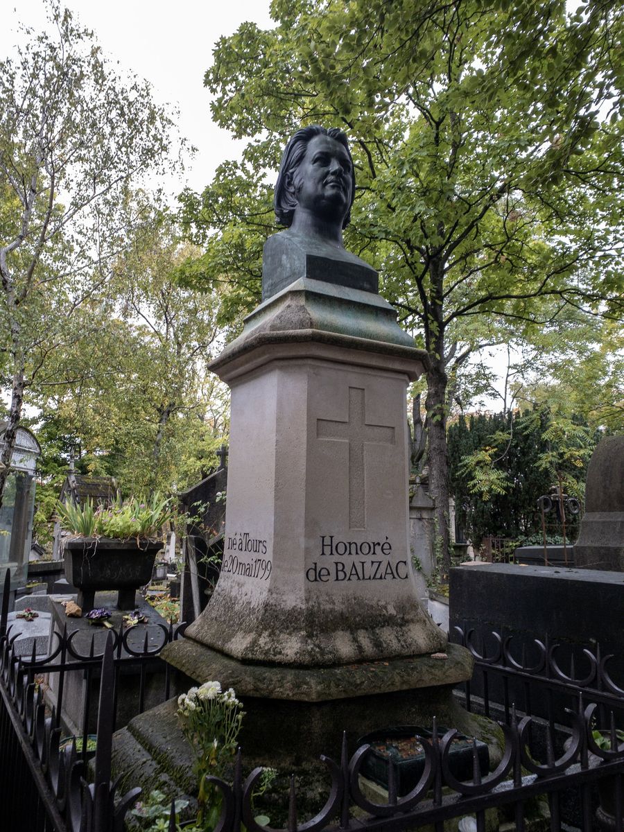 Père Lachaise Honoré de Balzac