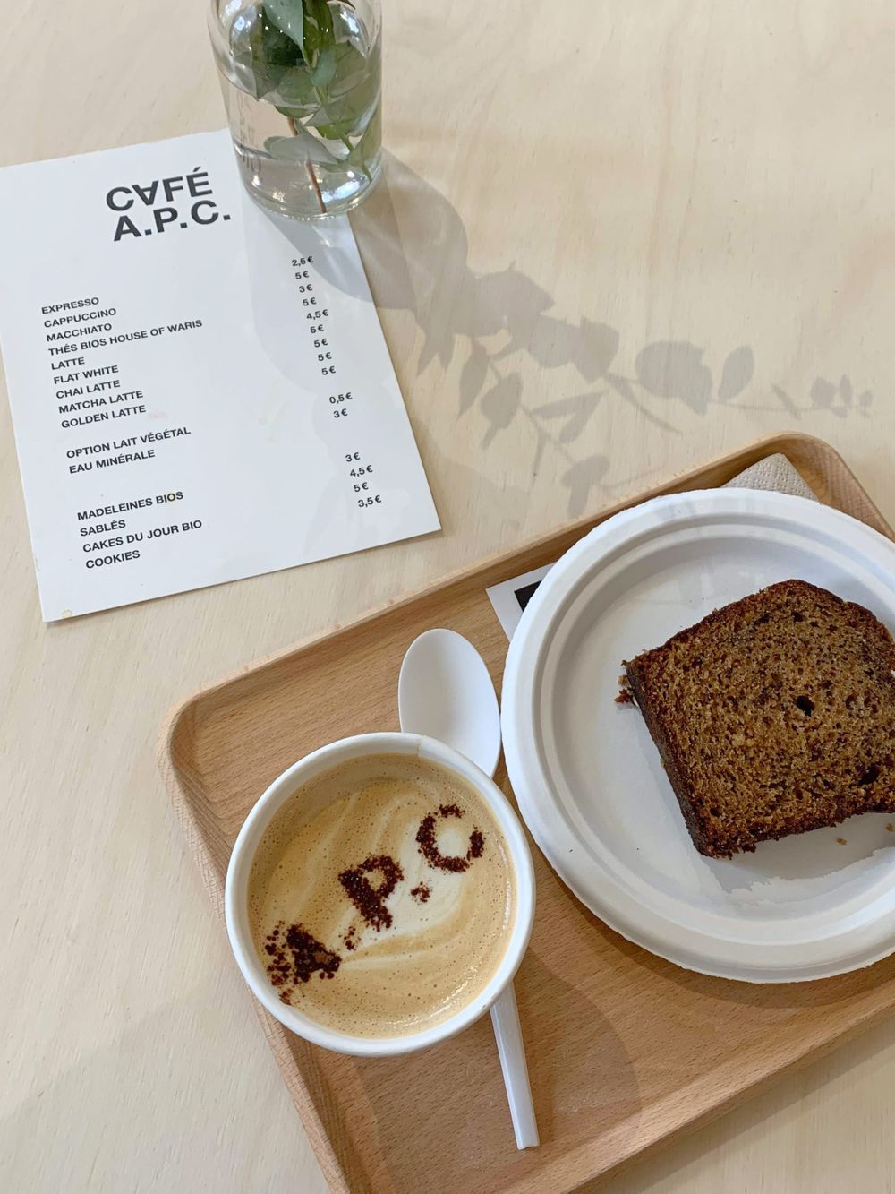 APC Café, Pop-up in Joyce Gallery, Palais Royal, Paris, France