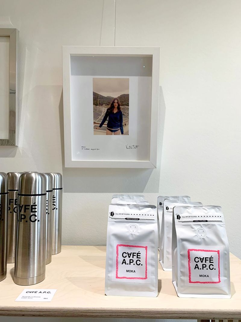 APC Café, Pop-up in Joyce Gallery, Palais Royal, Paris, France