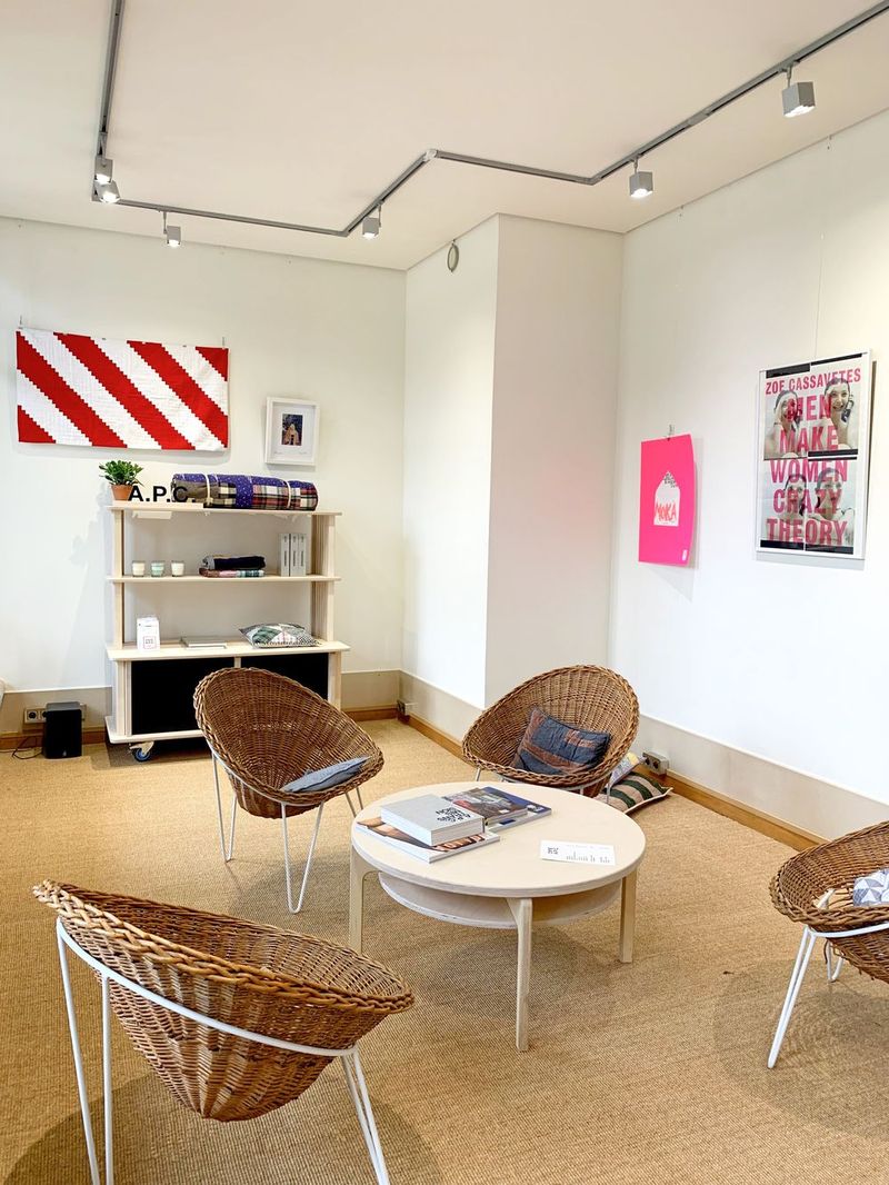 APC Café, Pop-up in Joyce Gallery, Palais Royal, Paris, France