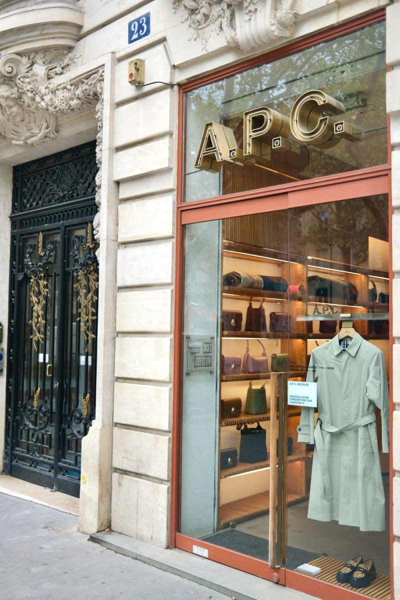 A.P.C. Paris – a minimalist French fashion brand loved by locals