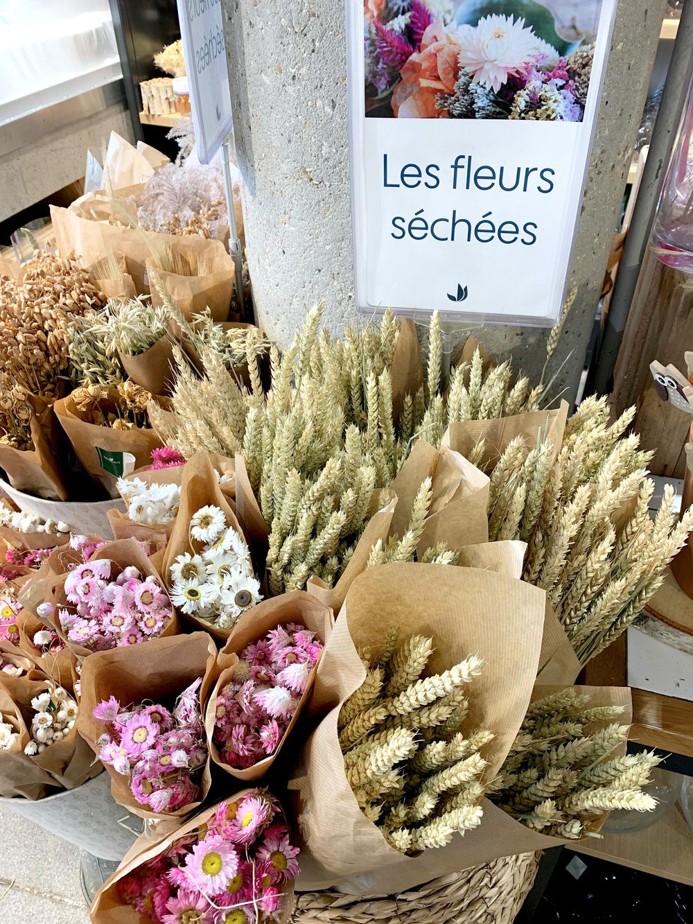 Truffaut Jardinerie - Dried Flowers In Paris