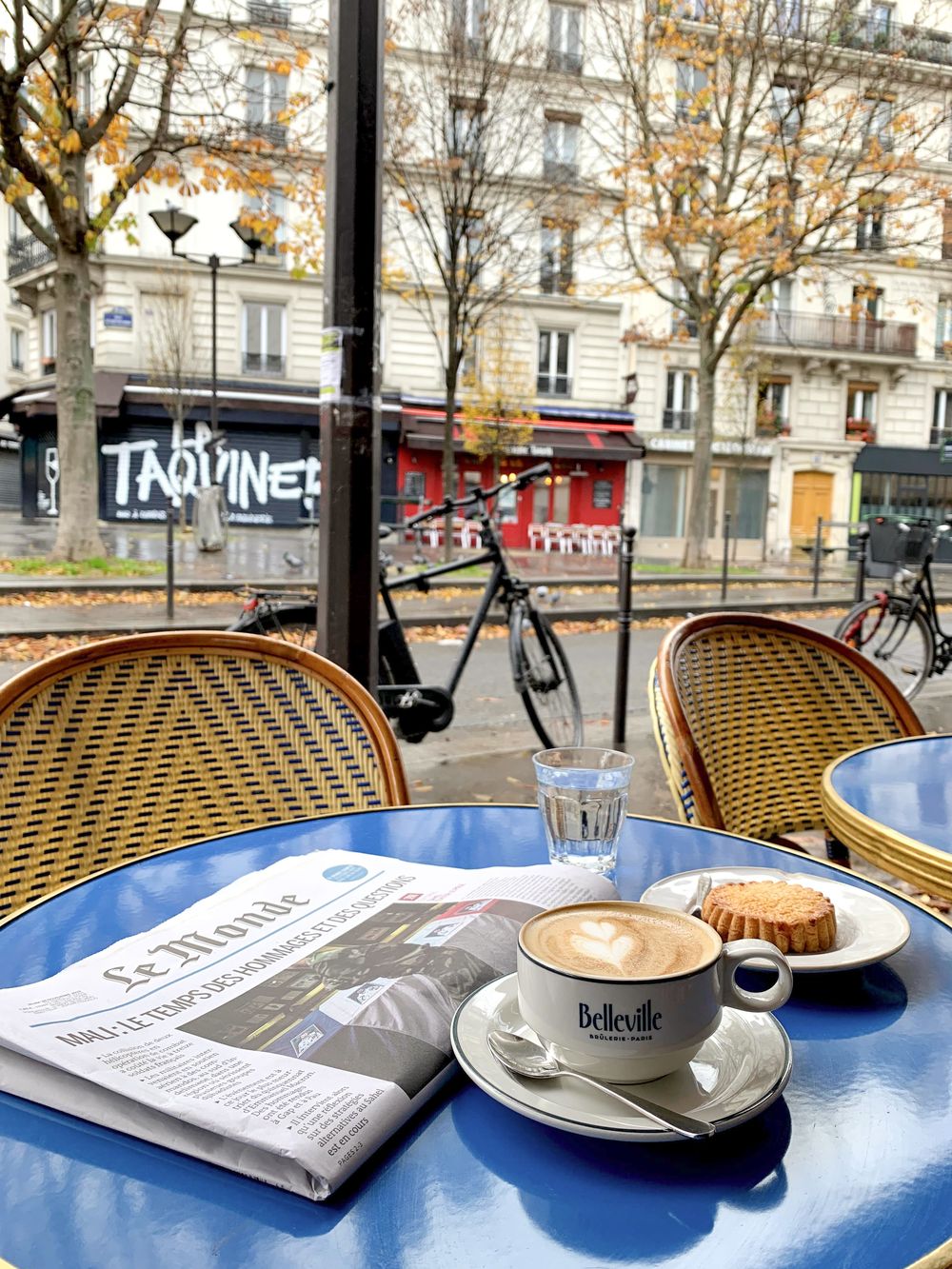 La Fontaine De Belleville Café, Paris, France