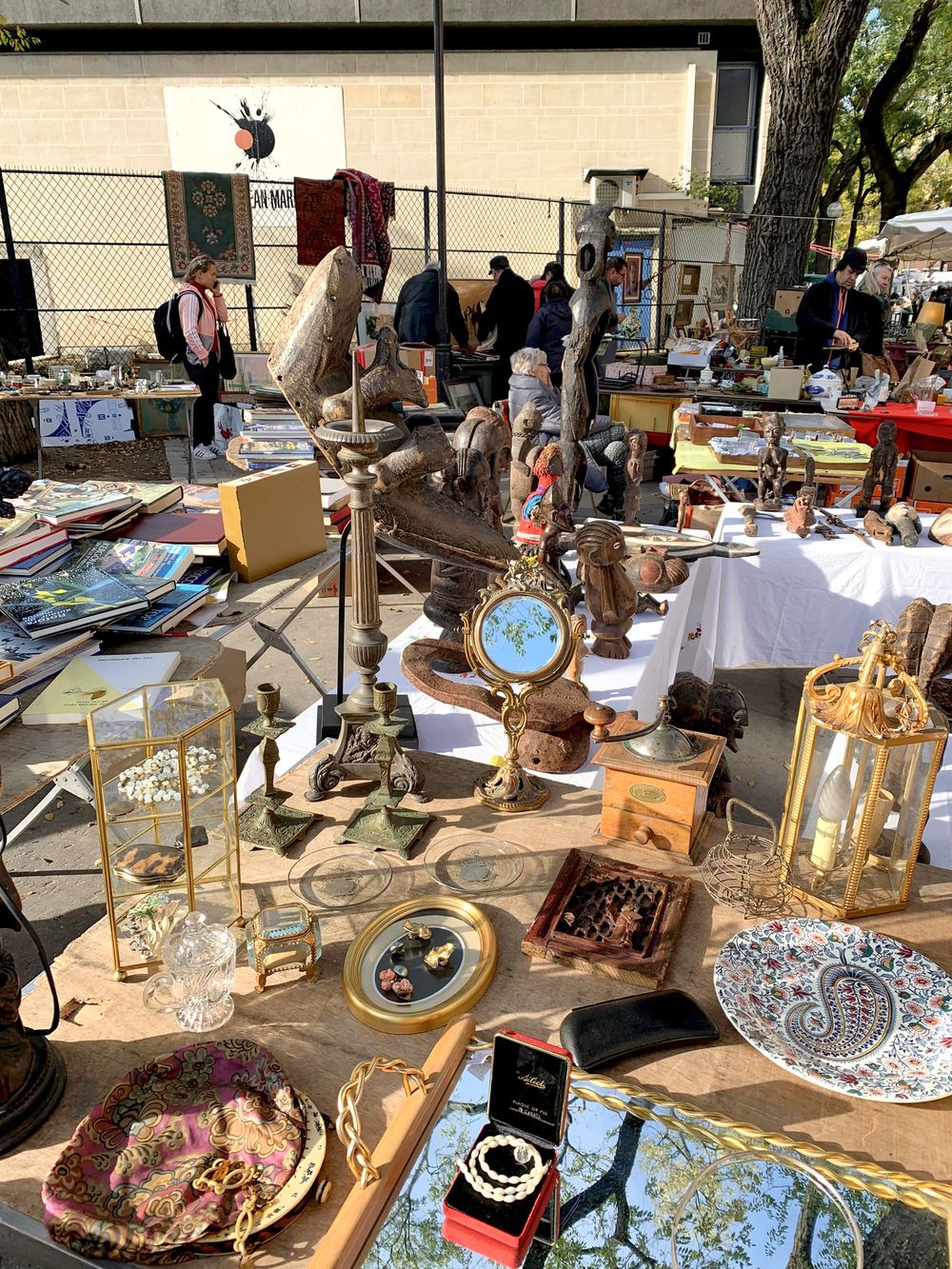 Les Puces De Vanves, Paris, France Flea Market