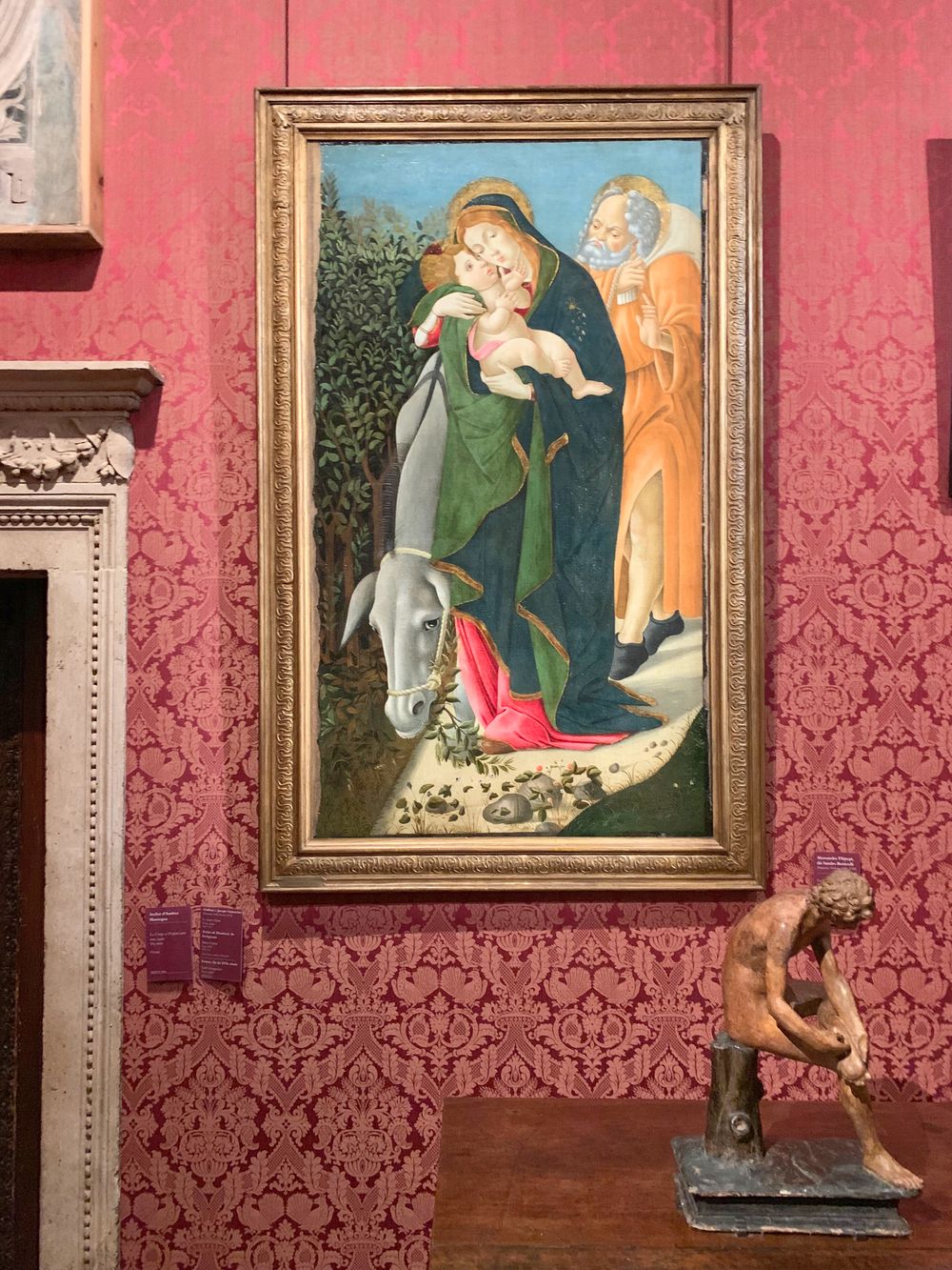 Atelier d'Andrea Mantegna, La vierge et l'Enfant entre deux saints, 15th century – Jacquemart-André, Paris