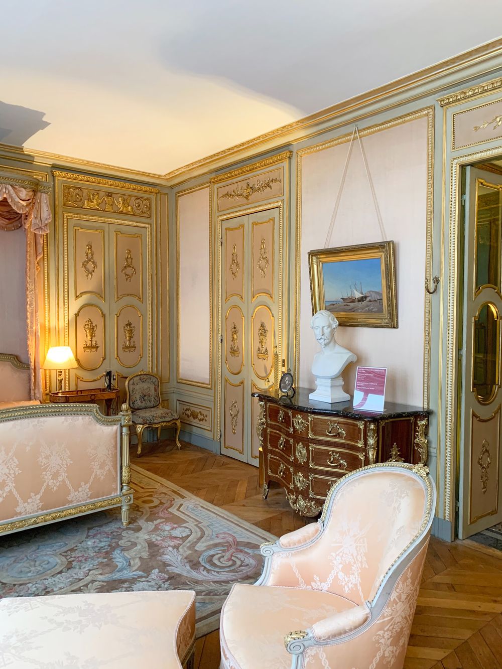 La chambre de Monsieur, Musée Jacquemart André