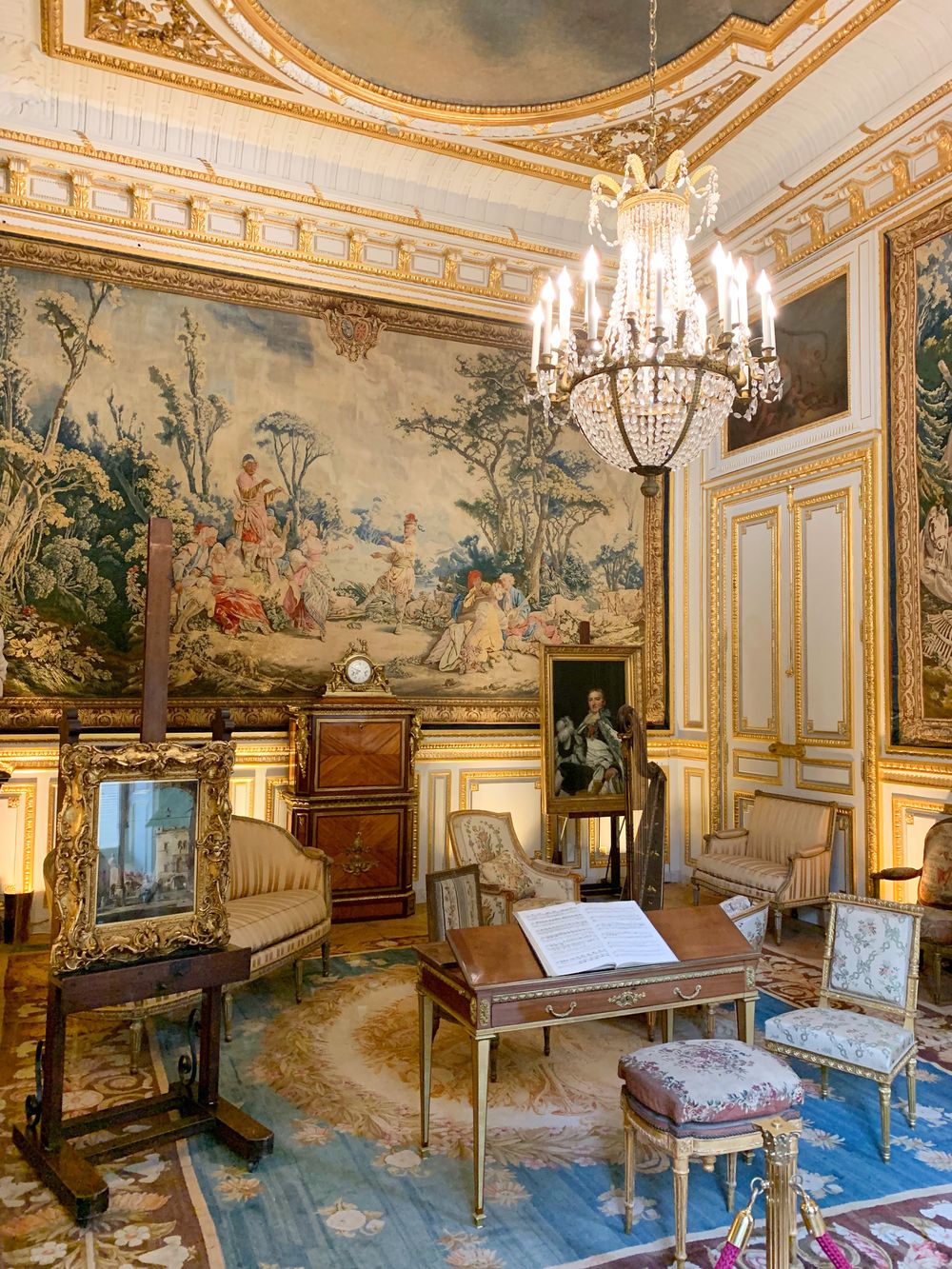 Le Salon des Tapisseries, Jacquemart André