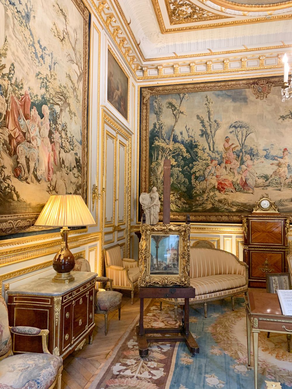 Le Salon des Tapisseries, Jacquemart André