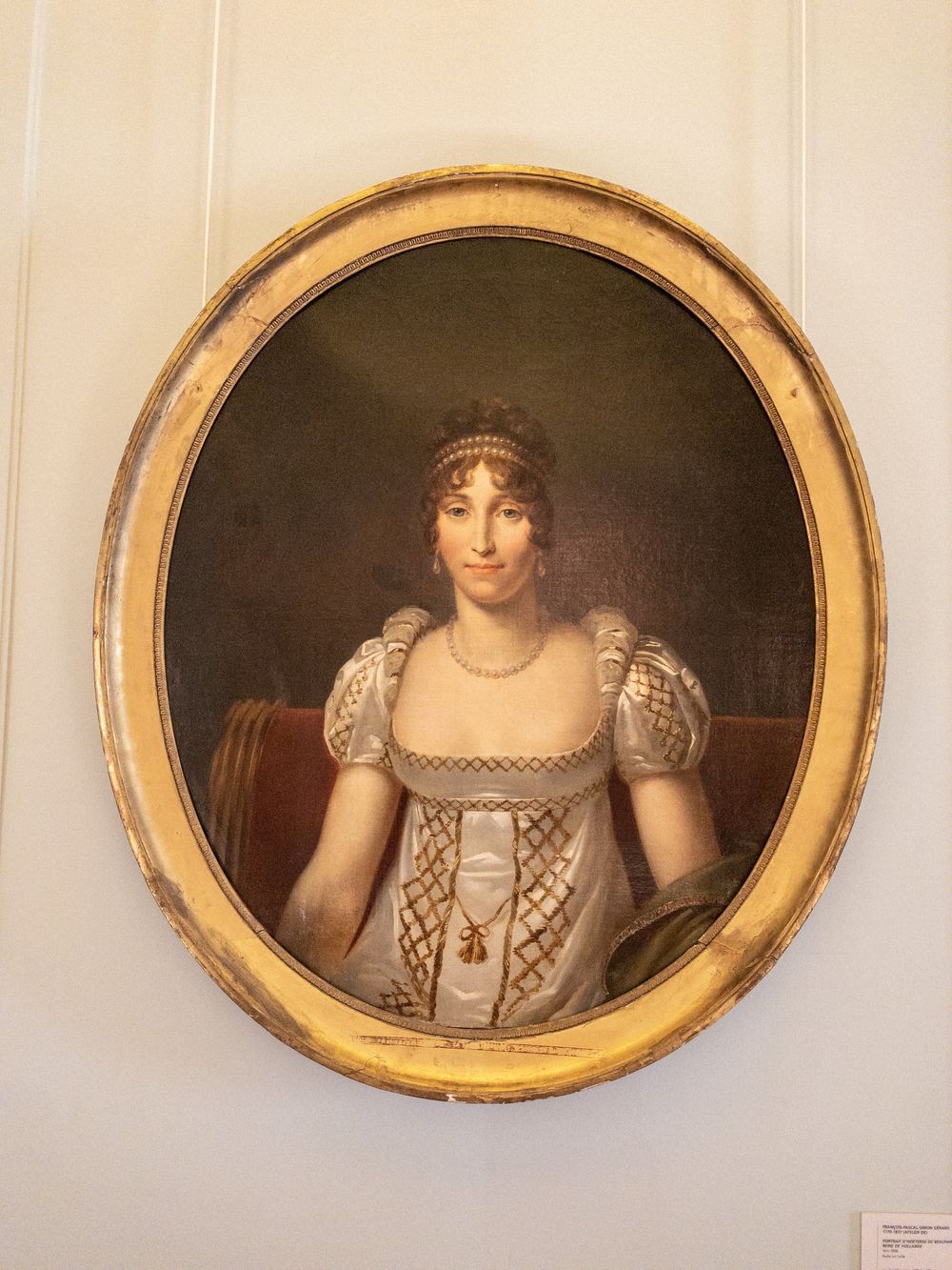 Musee Marmottan Monet - Francois-Pascal-Simon Gérard, Portrait d'Hortense de Beauharnais, Reine de Hollande, 1806